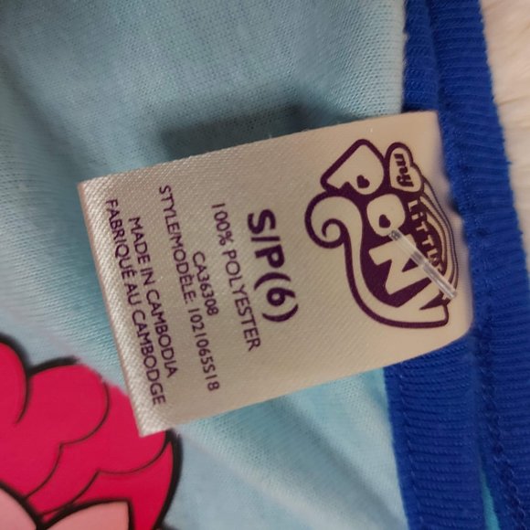 My Little Pony Kids Blue Small Graphic Tee - Picture 7 of 7